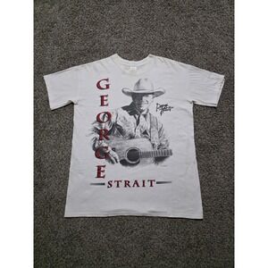 Vintage 90's George Strait One Size Sleep Shirt Made In USA